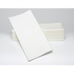 30x30 cm 100'lü Garson Katlama Beyaz Kağıt Peçete (1 Koli - 12 Paket)