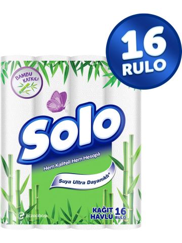 Solo Bambu Kağıt Havlu 16'lı