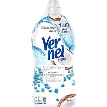 Vernel Max Mineraller ve Hindistan Cevizi Yumuşatıcı 60 Yıkama 1.44 lt