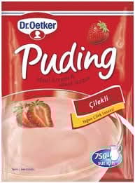 Dr. Oetker Puding Çilekli