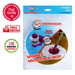 Spinner Mikrofiber Bez (Döner Başlık Yedek Bez)