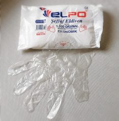 Şeffaf Börekçi Eldiveni