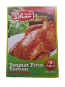 Silver Yanmaz Fırın Torbası 8 adet 25x38 cm