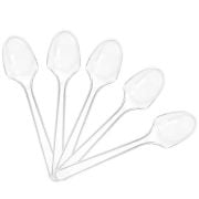 Plastik Lüks Kaşık 100 Adet