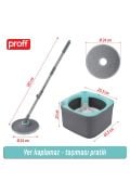 Triton 170° Temiz Kirli Su Tanklı 2 Lt Temizlik Seti