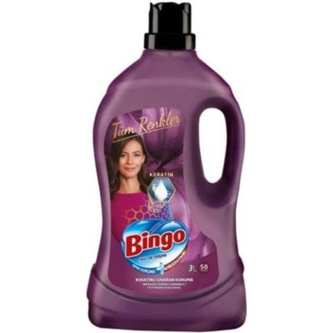 Bingo Sıvı Deterjan Onaran Koruma 3 Lt
