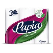 Papia Biocare 3 Katlı Kağıt Havlu 6 Rulo