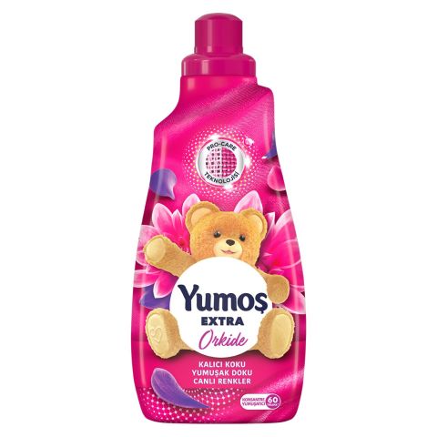 Yumoş Çamaşır Yumuşatıcısı Extra Konsantre Orkide 1440 ML 60 Yıkama