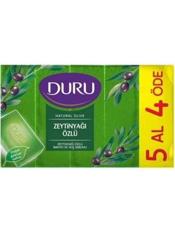Duru Fresh Zeytinyağı Özlü Duş Sabunu 5 Al 4 Öde 750 gr