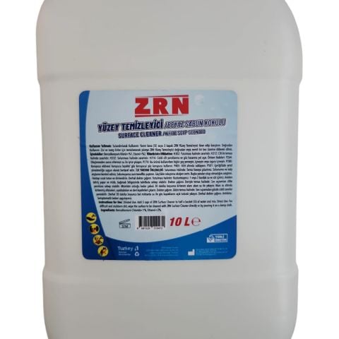 ZRN Beyaz Sabun Kokulu Yüzey Temizleyici 10 Lt