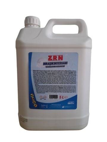 ZRN Elde Yıkama Bulaşık Deterjanı Limon Kokulu 5 Lt