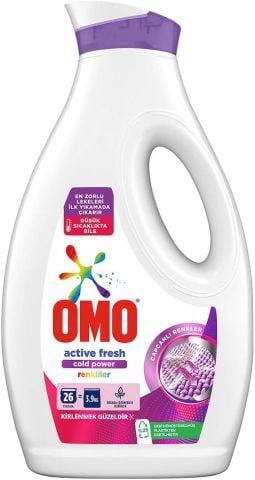OMO Active Fresh Cold Power Renkliler İçin Çamaşır Deterjanı 1690 ml