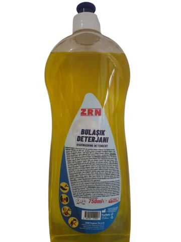 ZRN Elde Yıkama Bulaşık Deterjanı Limon Kokulu 750ml