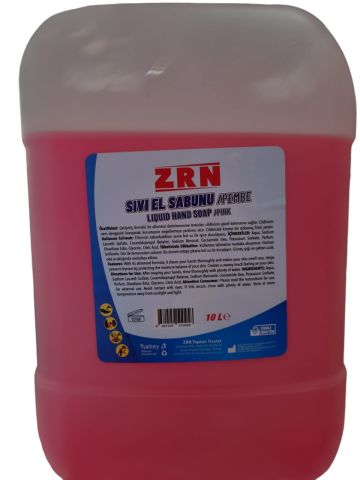 ZRN Sıvı El Sabunu Pembe 10 Lt