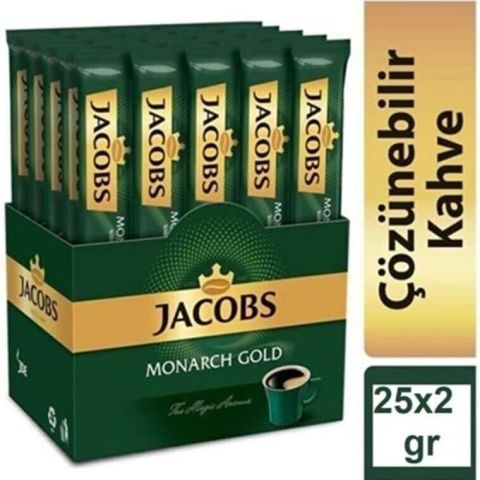 Jacobs Monarch Gold 2 gr 25'li Paket