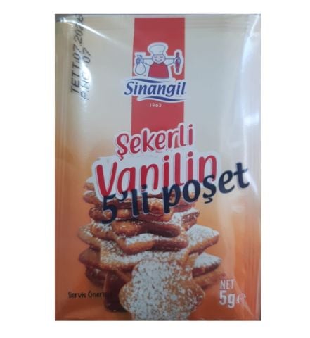 Sinangil Şekerli Vanilin 5'li Paket
