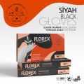 Florex Hibrit Eldiven Siyah 100lü
