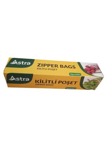 Astra Kilitli Buzdolabı Poşeti - 10 Adet