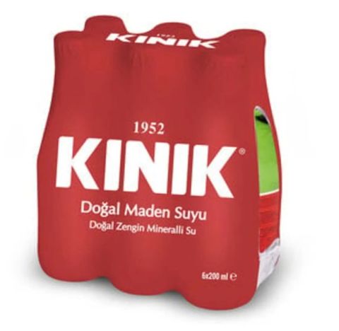 KINIK Doğal Maden Suyu 6'lı * 4 Paket