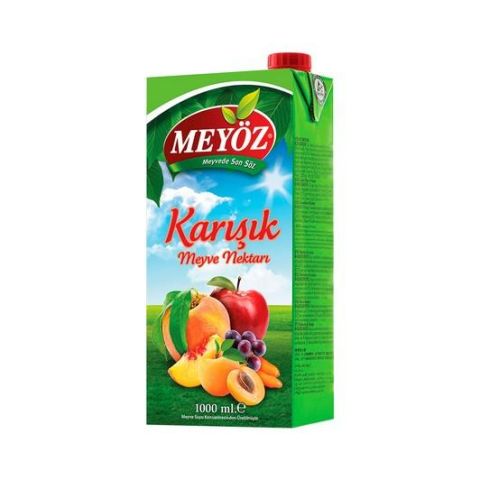 Meyöz Karışık Meyve Suyu 1 Lt