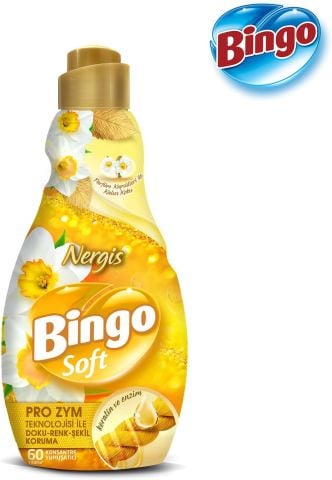 Bingo Soft Konsantre Çamaşır Yumuşatıcısı Nergis 1440 ml