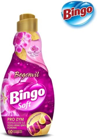 Bingo Soft Konsantre Çamaşır Yumuşatıcısı Begonvil 1440 ml