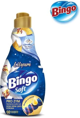 Bingo Soft Konsantre Çamaşır Yumuşatıcısı Lilyum 1440 ml