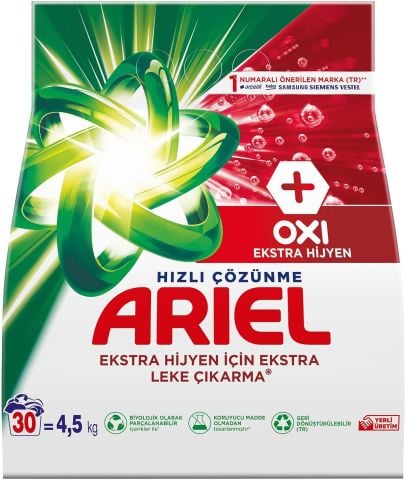 Ariel Toz Oxi Ekstra Hijyen 4,5 Kg