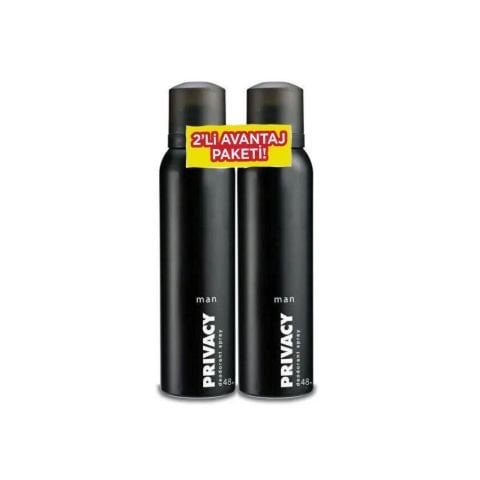 Privacy Man Erkek Deodorant 2'li Avantaj Paketi 150 ml