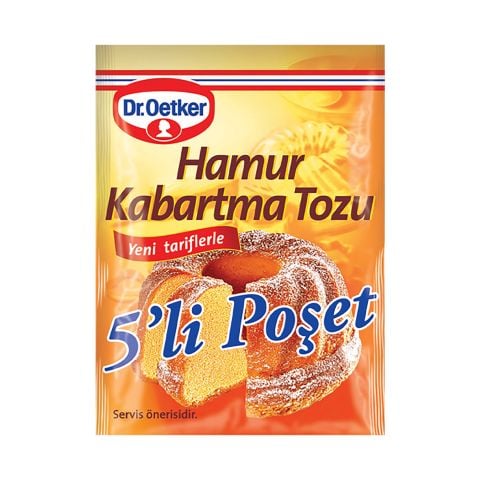 Dr. Oetker Hamur Kabartma Tozu 5'li