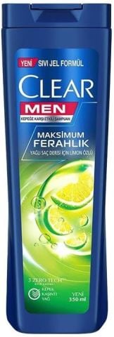 Clear Men Kepeğe Karşı Etkili Şampuan Maksimum Ferahlık 350 ml