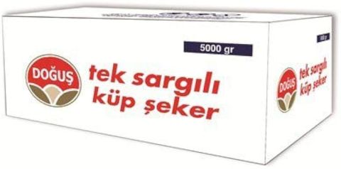 Doğuş Tek Sargılı Küp Şeker 5kg