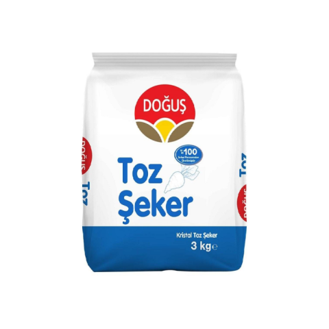 Doğuş Toz Şeker 3 kg